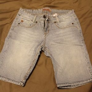 Paris Blue size 7 Conductor shorts